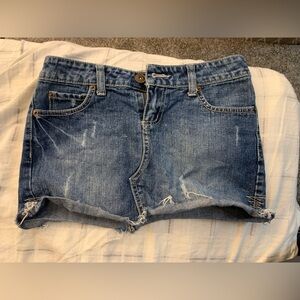 Denim skirt